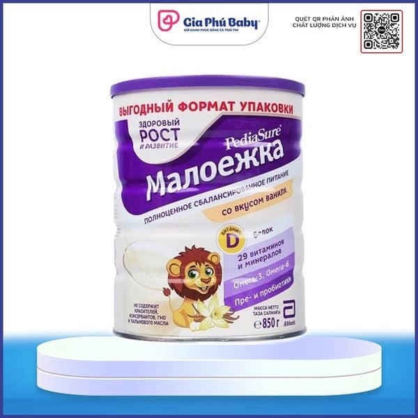 Sữa PediaSure Nga Cho Trẻ Từ 1–10 Tuổi