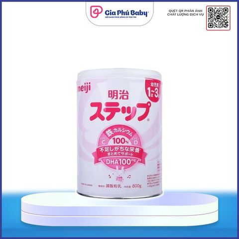 Sữa Meiji Số 9 Nhật Bản (800g) Cho Bé 1–3 Tuổi – Sản Phẩm Chính Hãng Tại Gia Phú Baby