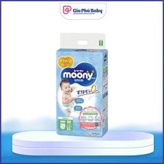 Bỉm Moony Xanh tiêu chuẩn đủ size