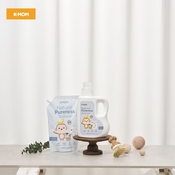 Nước giặt đồ sơ sinh hưu cơ K-Mom  Hàn Quốc