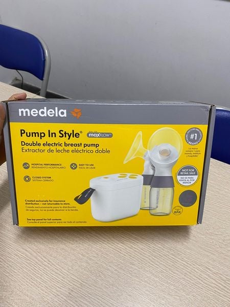 Máy hút sữa Medela pump Max Flow new sealed box bản rút gọn