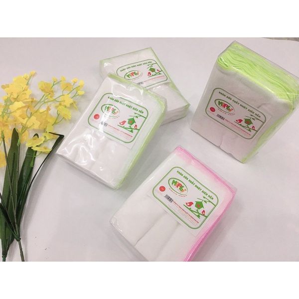 Khăn sữa Mipbi cotton ( gói 10c)