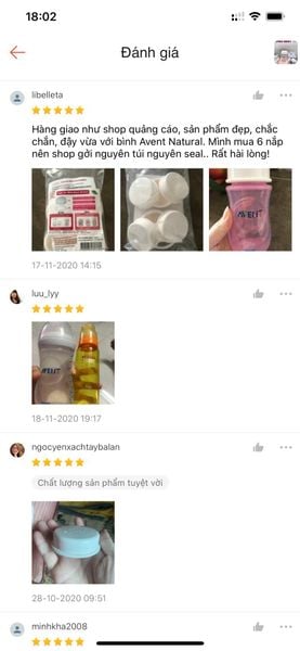 Nắp bình trữ Avent