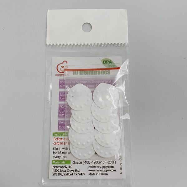 Van trắng cho máy hút sữa Medela hiệu Nenesupply