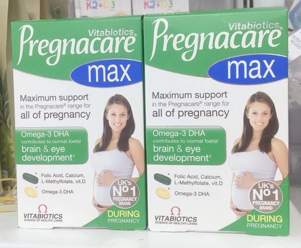 Vitamin Pregnacare Max bầu( hàng nhập khẩu )