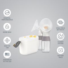 Máy hút sữa Medela pump Max Flow new sealed box bản rút gọn