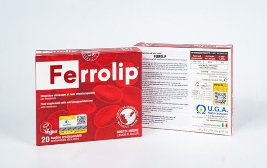 SẮT BỘT FERROLIP CHO BÀ BẦU VÀ NGƯỜI THIẾU MÁU