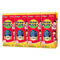 Sữa GrowPLUS+ Hộp 180ml (lốc 4 hộp)