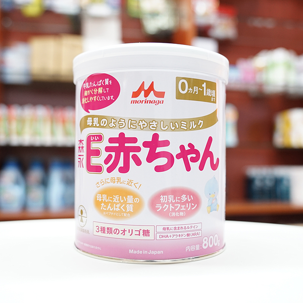 Sữa Morinaga E-Akachan số 0 cho trẻ non tháng 800g