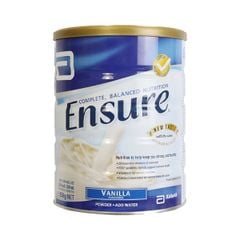 Sữa ensure úc 850g