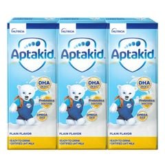 Sữa pha sẵn Aptakid 180ml (Lốc 3 hộp)