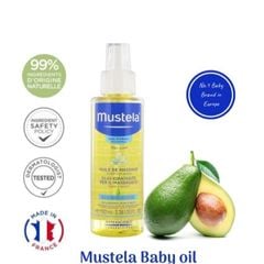 Dầu matxa Mustela 100ml