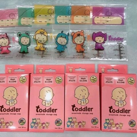 TÚI TRỮ SỮA MẸ TODDLER 100Ml HỘP 28 TÚI