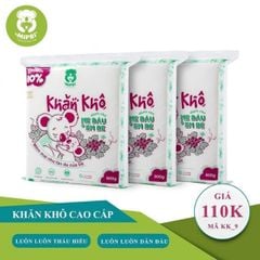 Khăn khô Mipbi Gói đại 900g