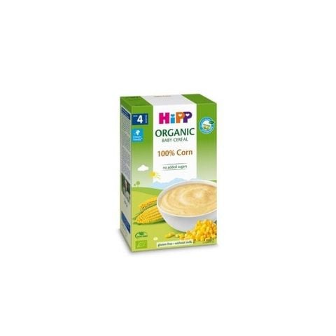 Bột ăn dặm vị Ngũ cốc Bắp non Organic 100% 4m+