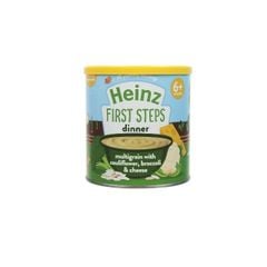 Bột ăn dặm Heinz vị Súp Lơ, Bông Cải Và Phô Mai HEINZ 200g