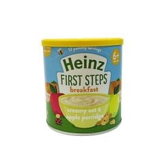 Bột ăn dặm Cháo Kem Yến Mạch Và Táo HEINZ 240g