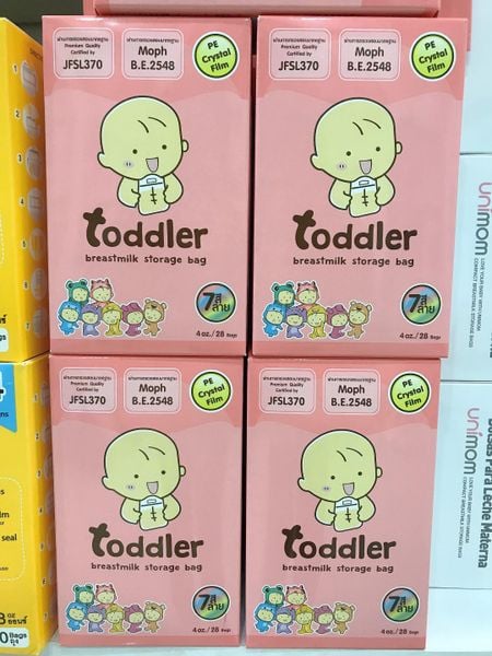 TÚI TRỮ SỮA MẸ TODDLER 100Ml HỘP 28 TÚI