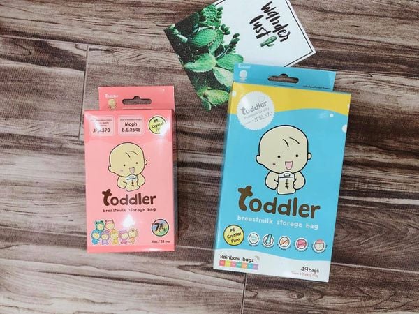 TÚI TRỮ SỮA MẸ TODDLER 250ML HỘP 49 TÚI