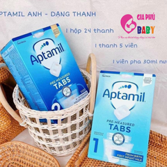 Sữa Aptamil Anh Dạng Thanh số 1,2