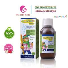 Broncamil Bimbi -Siro hỗ trợ giảm ho cho bé do lạnh, ho có đờm - Fitobimbi - Nhập khẩu từ Ý ( Siro Fitobimbi Broncamil )