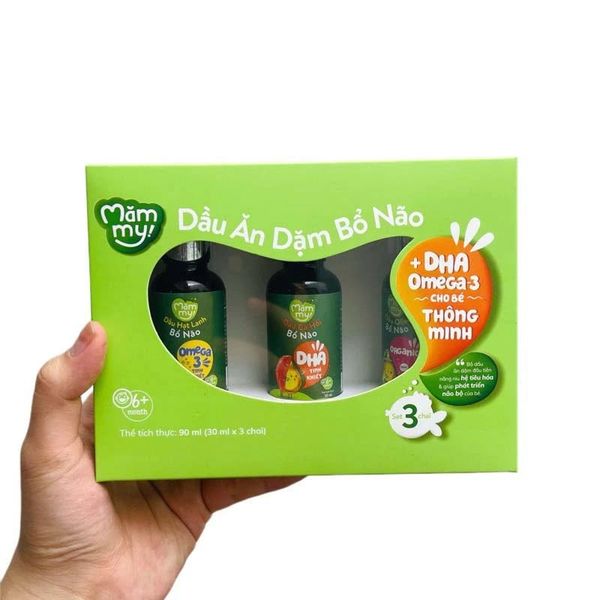 Set 3 chai dầu ăn dặm Mămmy