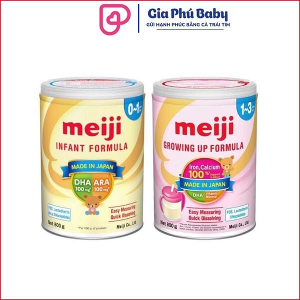 Sữa Meiji nhập khẩu số 0 800g (0 - 1 tuổi)