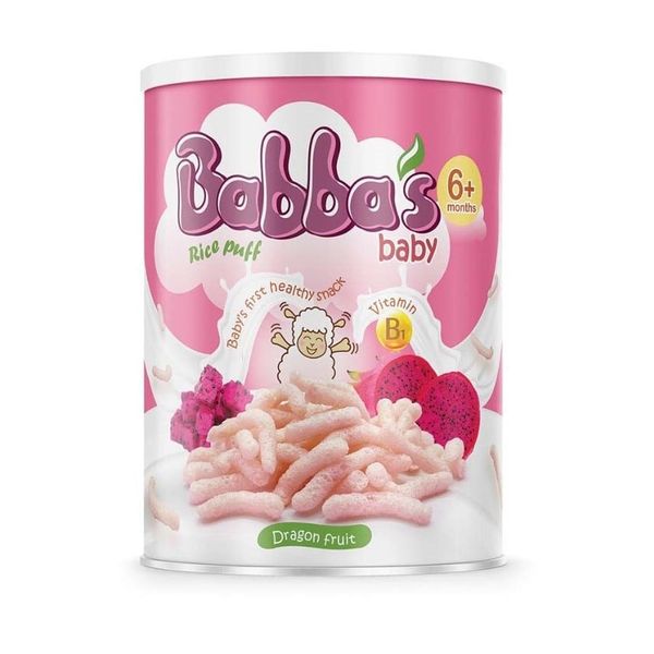 Bánh gạo ăn dặm cho bé Babba’s Baby Malaisia từ 6 tháng hàng chính hãng