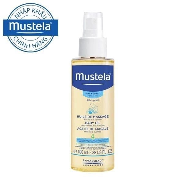 Dầu Massage Mustela 100ml Cho Trẻ Sơ Sinh