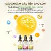 Set 3 chai dầu ăn dặm núng nính Mămmy
