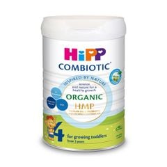 Sữa HiPP Organic Số 4 (800g) – Dinh Dưỡng Hữu Cơ Chuẩn Đức Cho Trẻ Trên 3 Tuổi