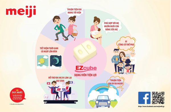 Sữa Meiji thanh số 0 (0-12thang)