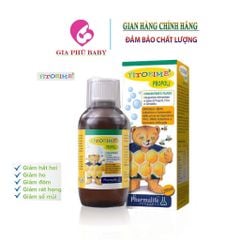 Siro Ho Fitobimbi Propoli Giúp Giảm Ho, Đau Rát Họng & Tăng Cường Sức Khỏe Đường Hô Hấp Cho Trẻ (Chai 100ml) Chưa Có Đánh Giá 0 Đã Bán