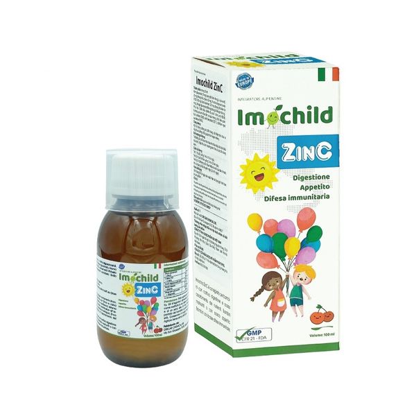 Siro Imochild ZinC - Bổ sung kẽm, tăng cường sức đề kháng