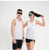 Áo Chạy Bộ PR SPORT màu trắng trơn có cờ