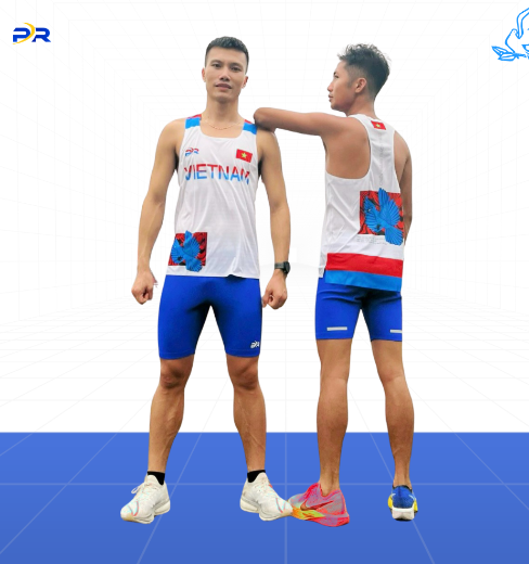 Áo Chạy Bộ PR SPORT cánh chim hòa bình