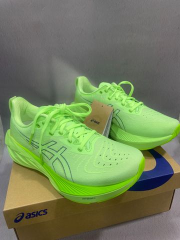  Giày Chạy Bộ ASICS Novablast 4/ ILLUMINATE GREEN- LIME BURST 