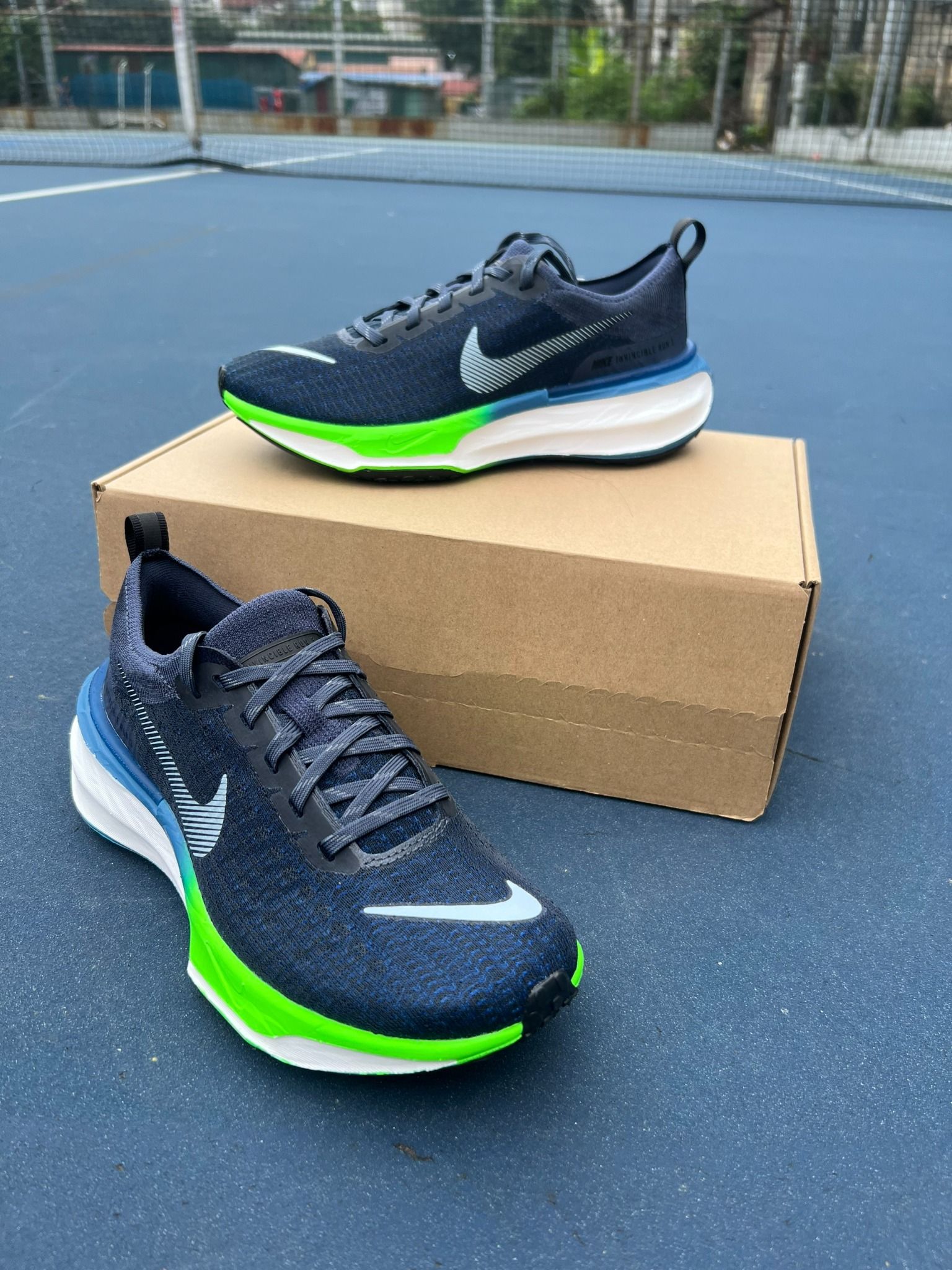 GIÀY CHẠY BỘ NIKE ZOOMX INVINCIBLE RUN FK THUNDER BLUE