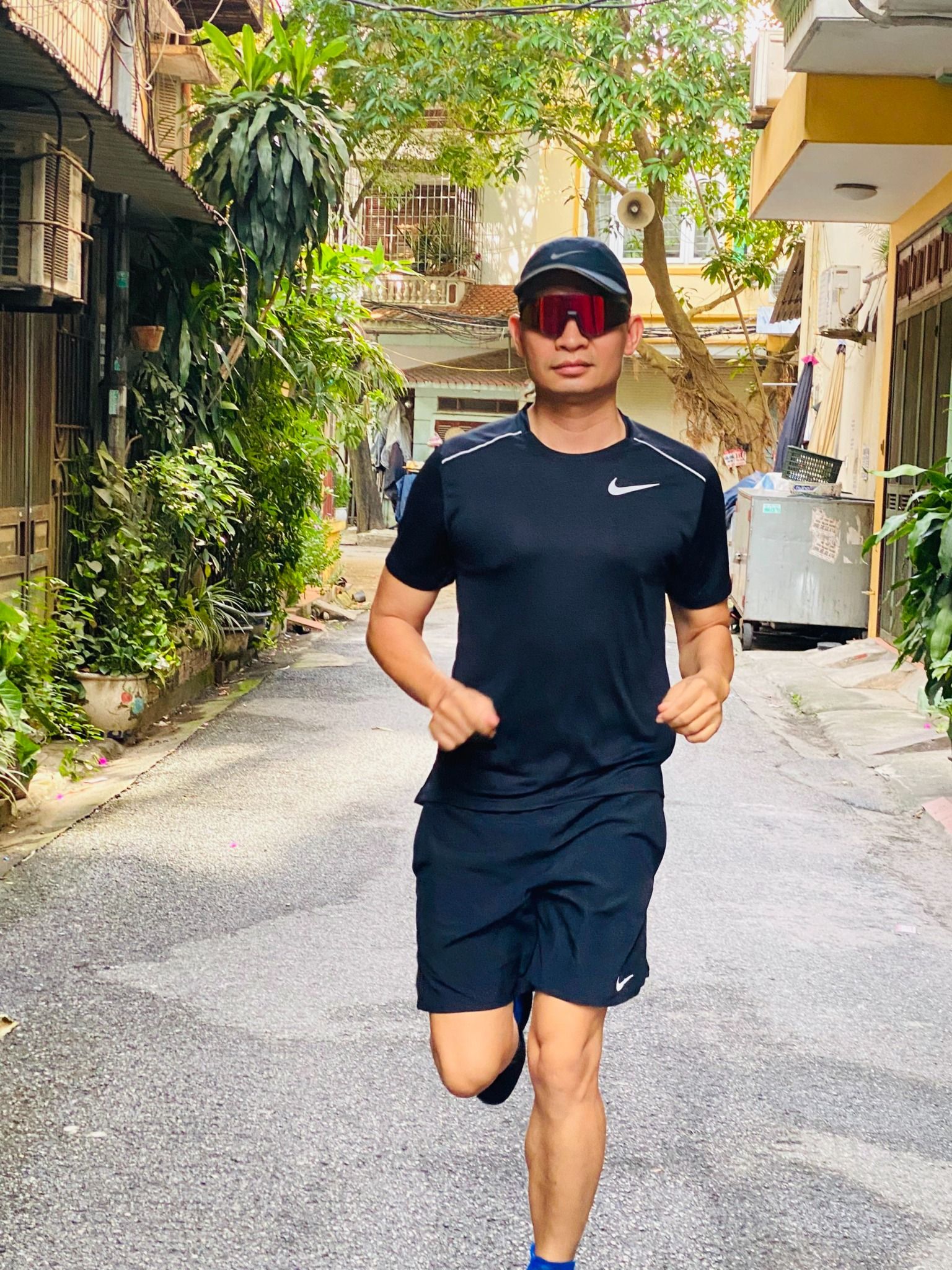 Bộ quần áo T-shirt nike nam thể thao