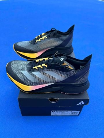  Giày adidas Adizero Boston 12 'Black Yellow Pink' IF9212 