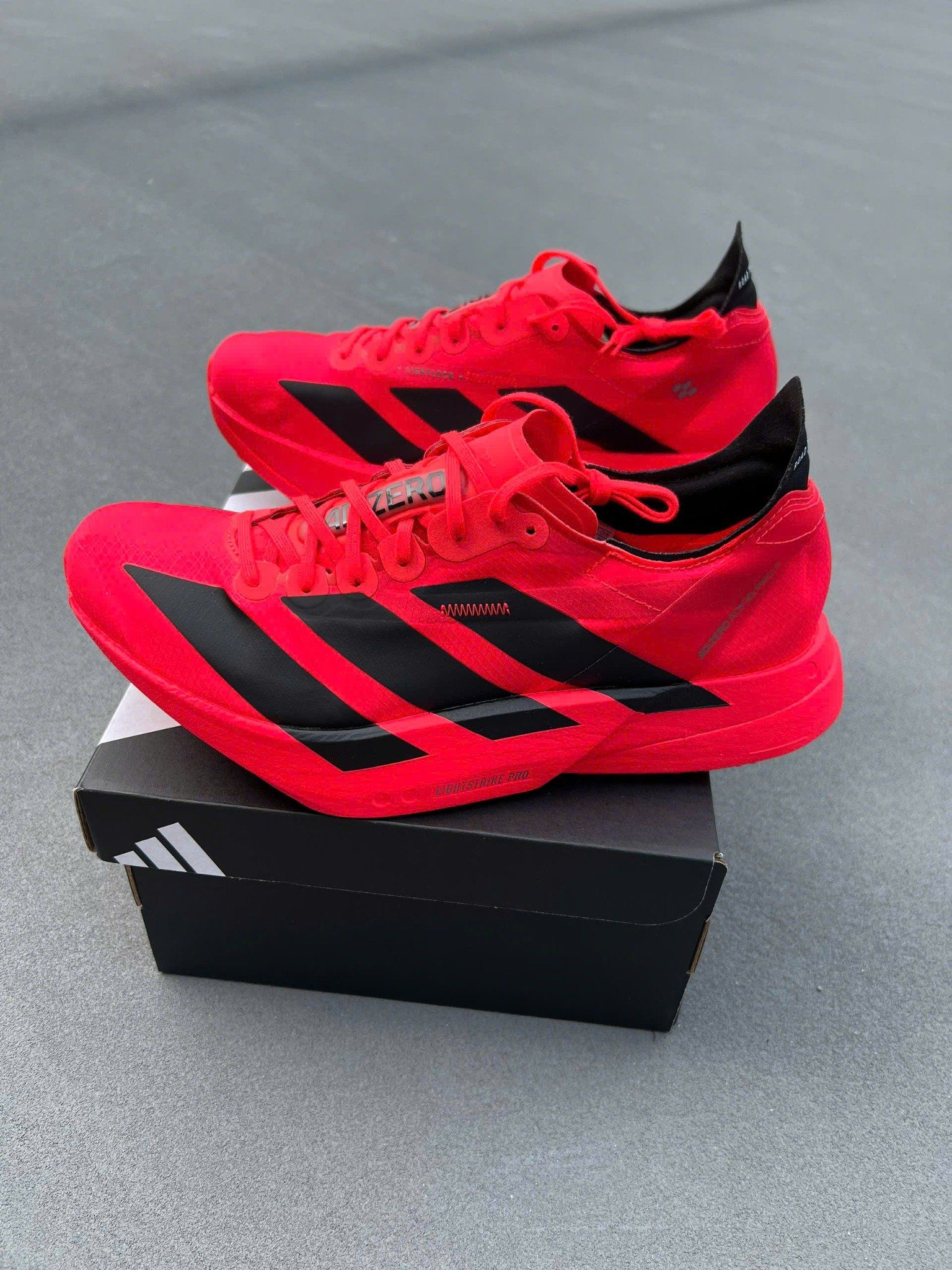Giày Chạy Bộ Adizero Adios Pro 4 Đỏ - JR6368
