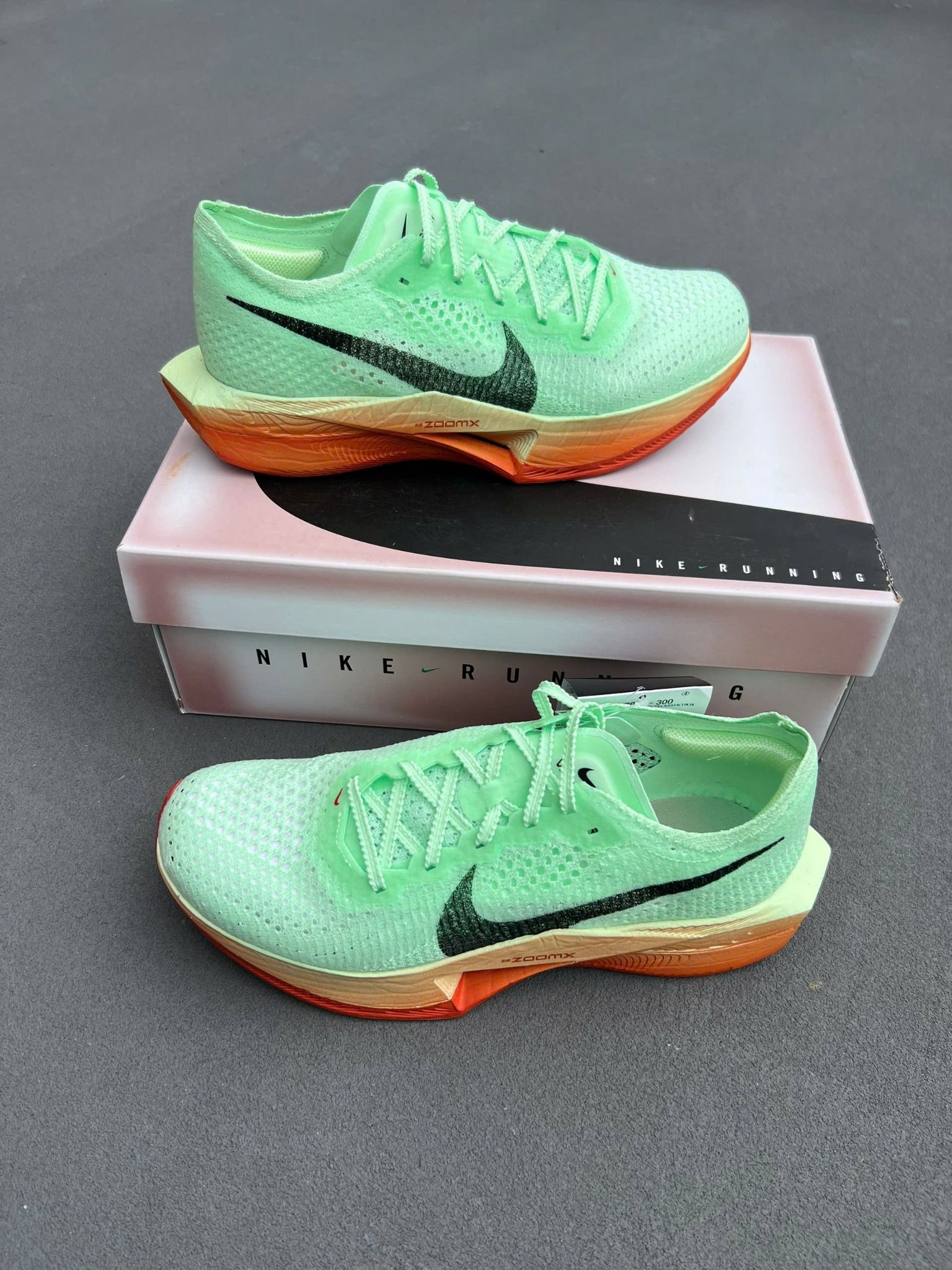 Giày Chạy Bộ NIKE ZOOMX VAPORFLY NEXT% 3 FK EK - HJ7040 300