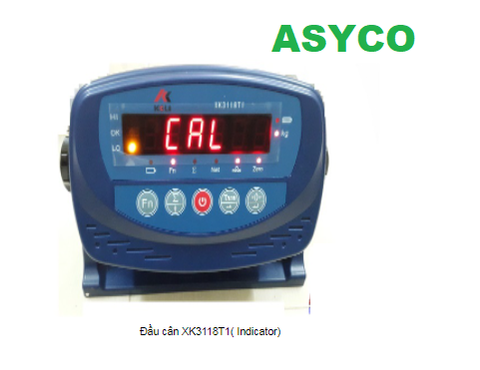 Đầu hiển thị cân keli XK 3118 T1