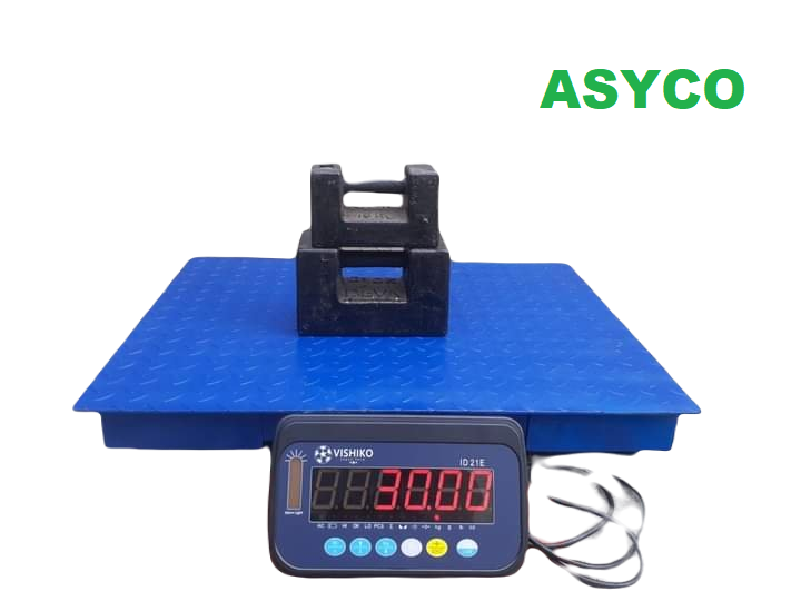 Cân điện tử sàn vishiko ID21E 1 tấn, 2 tấn, 3 tấn, 5 tấn, 10 tấn, 20 t ...