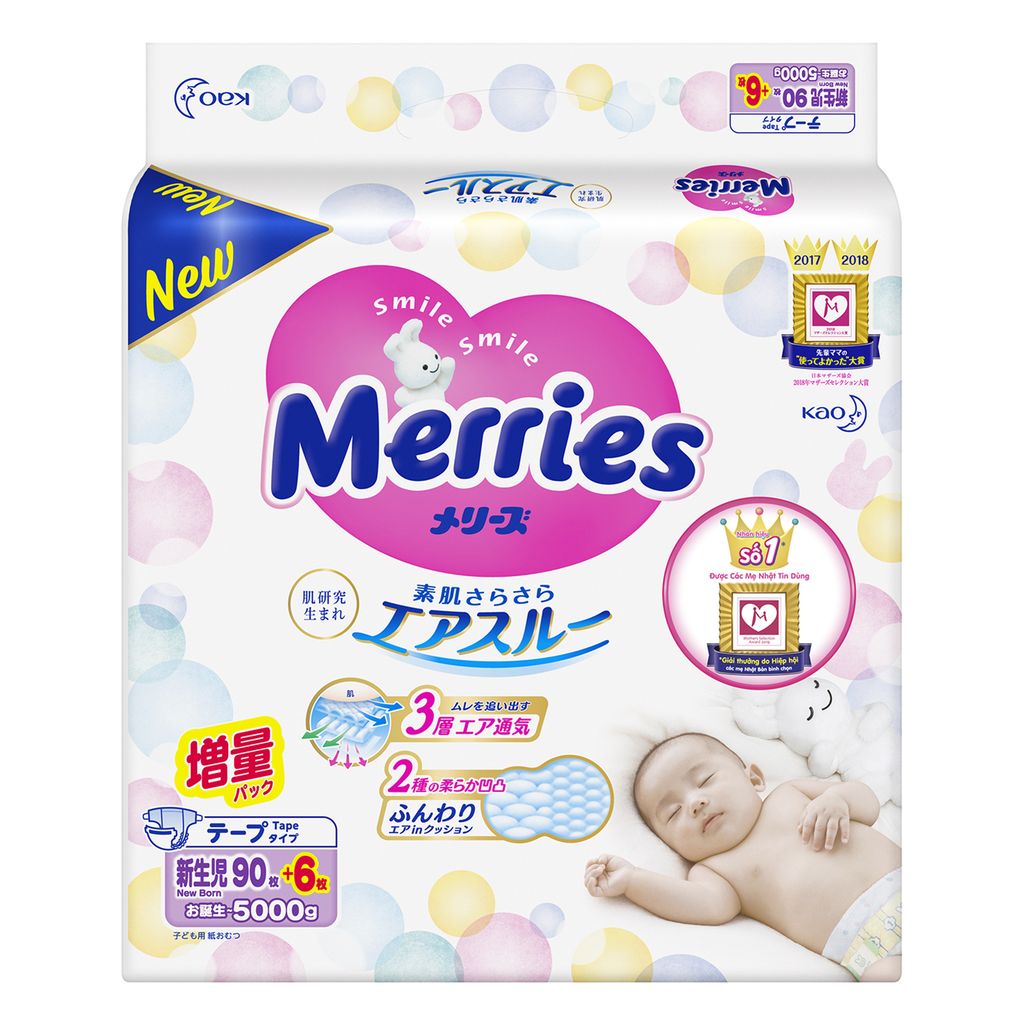 Merries Renceng Bỉm Merries nội địa Nhật, SS90+6