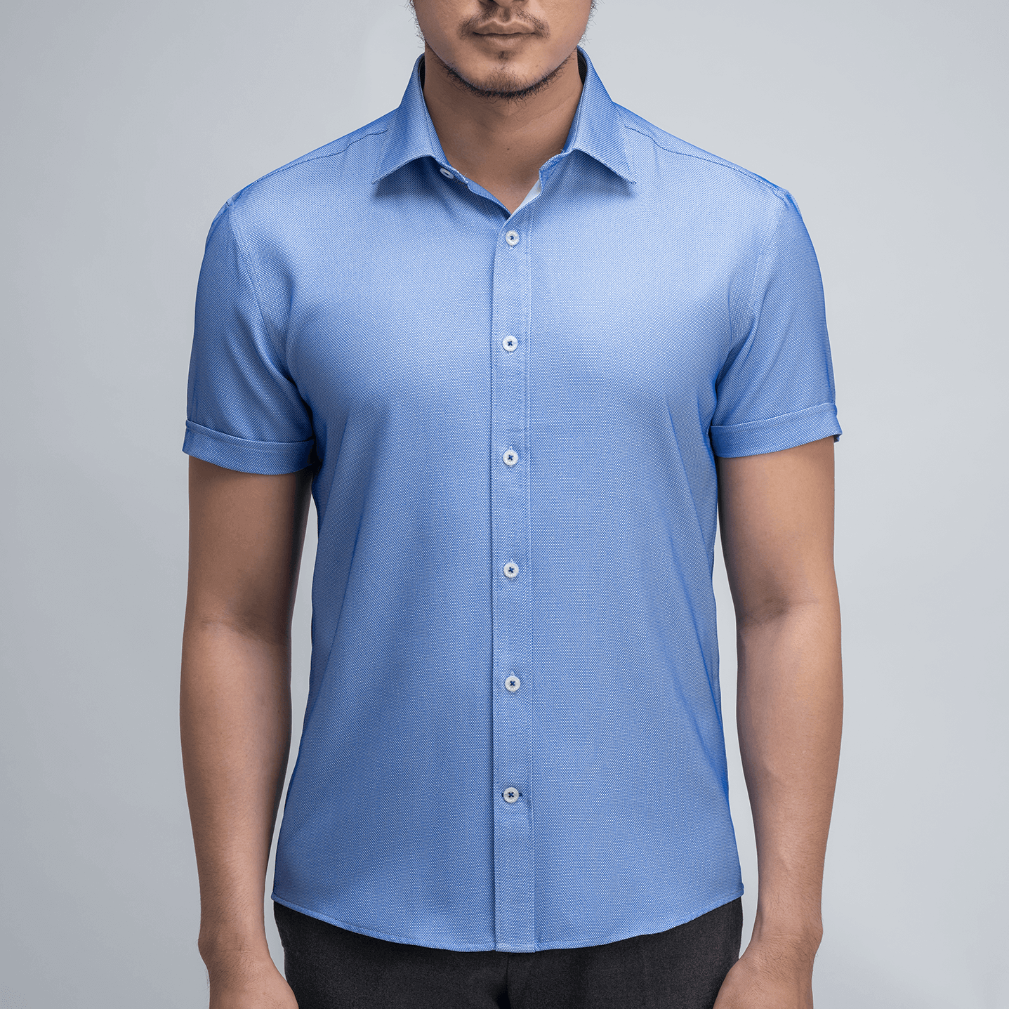 ÁO SƠ MI NGẮN TAY BA23780N