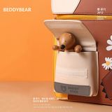  Balo BEDDYBEAR / BEDDY BEAR họa tiết Con Gấu Dành cho Bé trai, Bé gái Tiểu Học Từ 06 tuổi đến 12 tuổi / Thiết kế chống gù lưng / BJX-MQ-GAU 