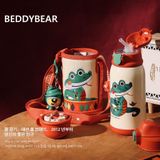  Bình giữ nhiệt Beddybear/ Beddy Bear hìnhcon Rắn cho bé trai, bé gái từ 2 tuổi-12 tuổi / mầm non / tiểu học, inox cao cấp 316 / dung tích 630ml / TẶNG kèm móc khoá / RT104-630-RAN 