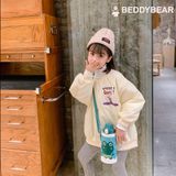  Bình giữ nhiệt Beddybear/ Beddy Bear hình con Ếch cho bé trai, bé gái từ 2 tuổi-12 tuổi / mầm non / tiểu học, inox cao cấp 316 / dung tích 580ml / RT105-580-ECH 
