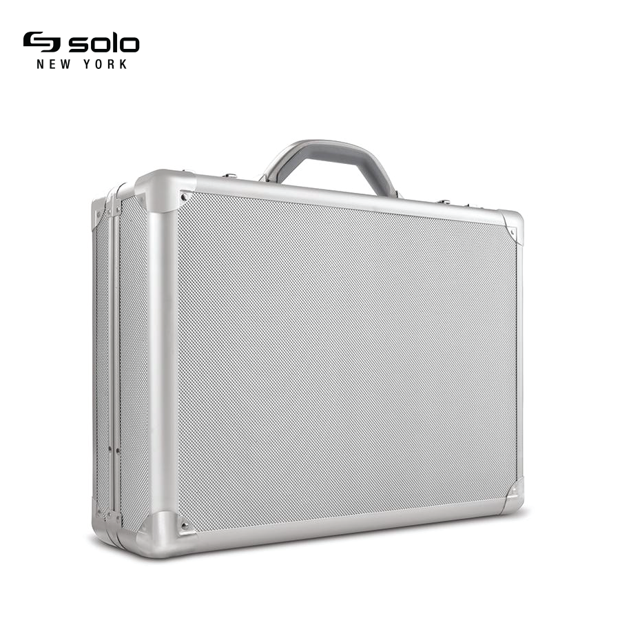  Cặp hộp SOLO Hợp kim nhôm Alumium 17.3 inch phiên bản Pro - màu Bạc - Mã sản phẩm AC100 . Chính hãng 